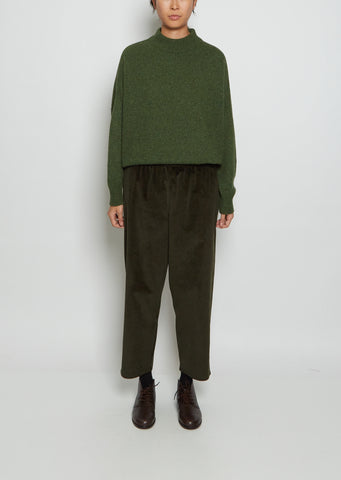 Carrot Cashmere Corduroy Pants