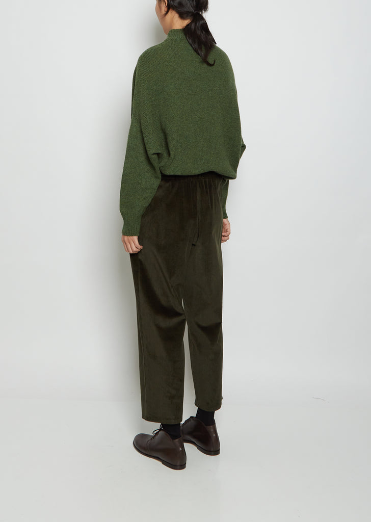 Carrot Cashmere Corduroy Pants