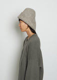 Knit Wool & Alpaca Cloche — Greywool