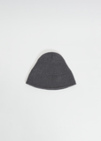 Knit Wool & Alpaca Cloche — Steel