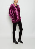 Crushed Velvet Cardigan
