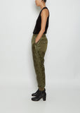 Quilted Pull On Pants