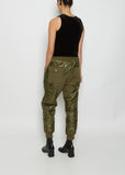 Quilted Pull On Pants