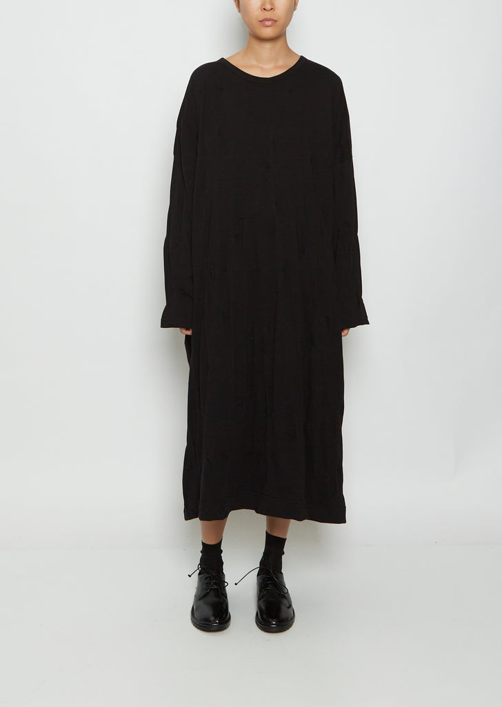 Cotton Jersey Round Neck Op Dress