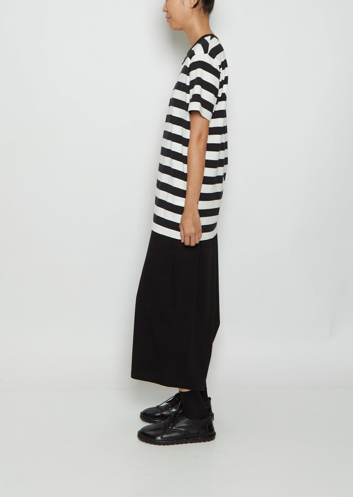 Y's Stitch Cotton Jersey Tee