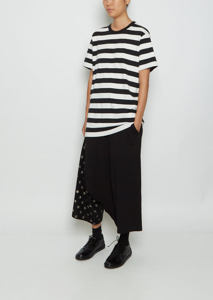 Y's Stitch Cotton Jersey Tee