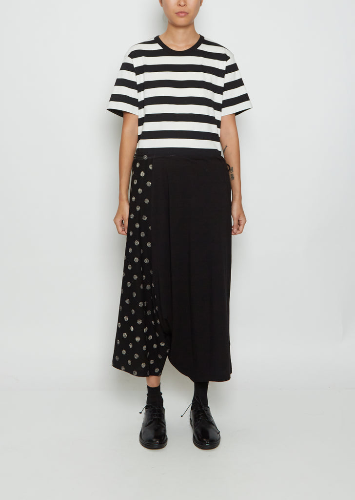 Y's Stitch Sarouel Cotton Pant