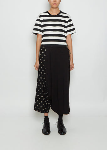 Y's Stitch Sarouel Cotton Pant