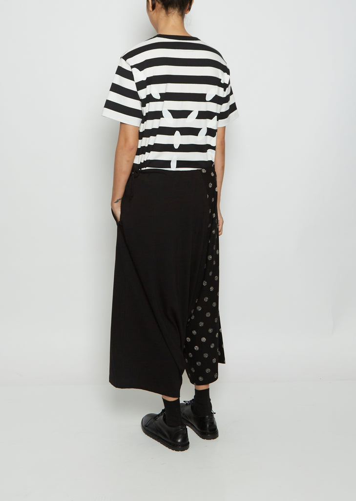 Y's Stitch Sarouel Cotton Pant