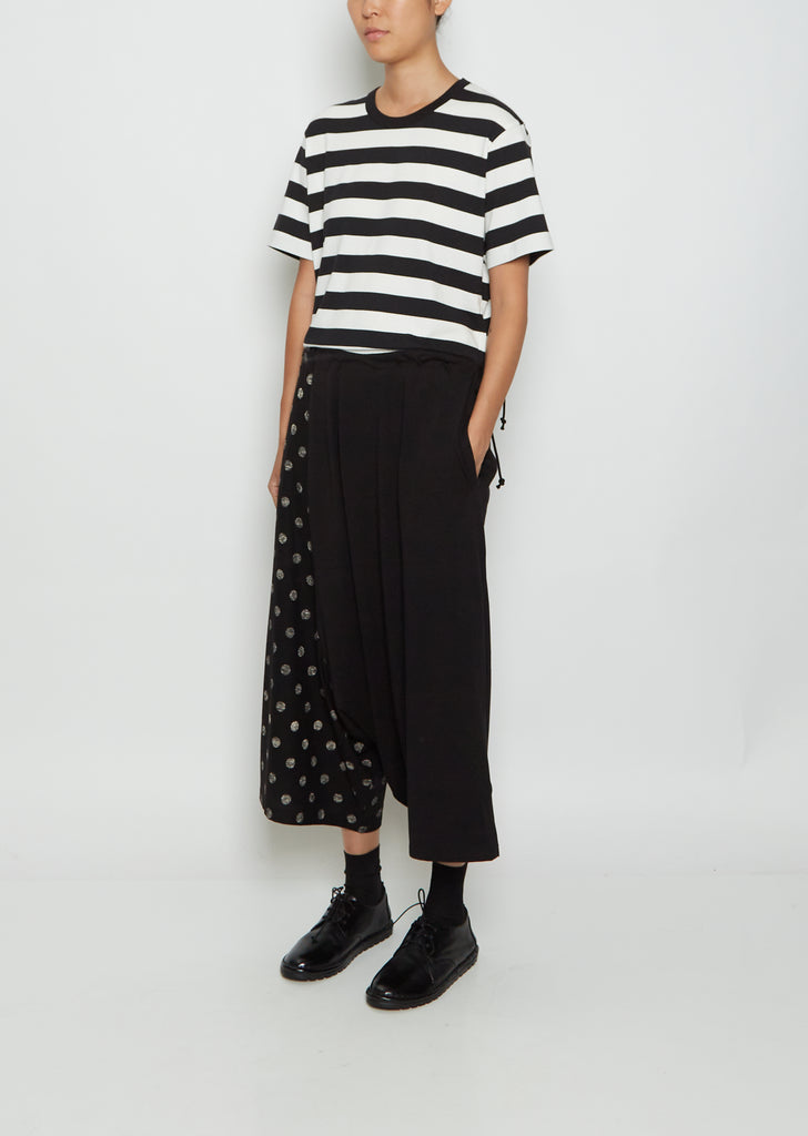 Y's Stitch Sarouel Cotton Pant