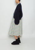 Mohair Cardigan — Navy