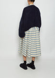 Mohair Cardigan — Navy
