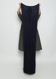 Mohair Scarf — Navy