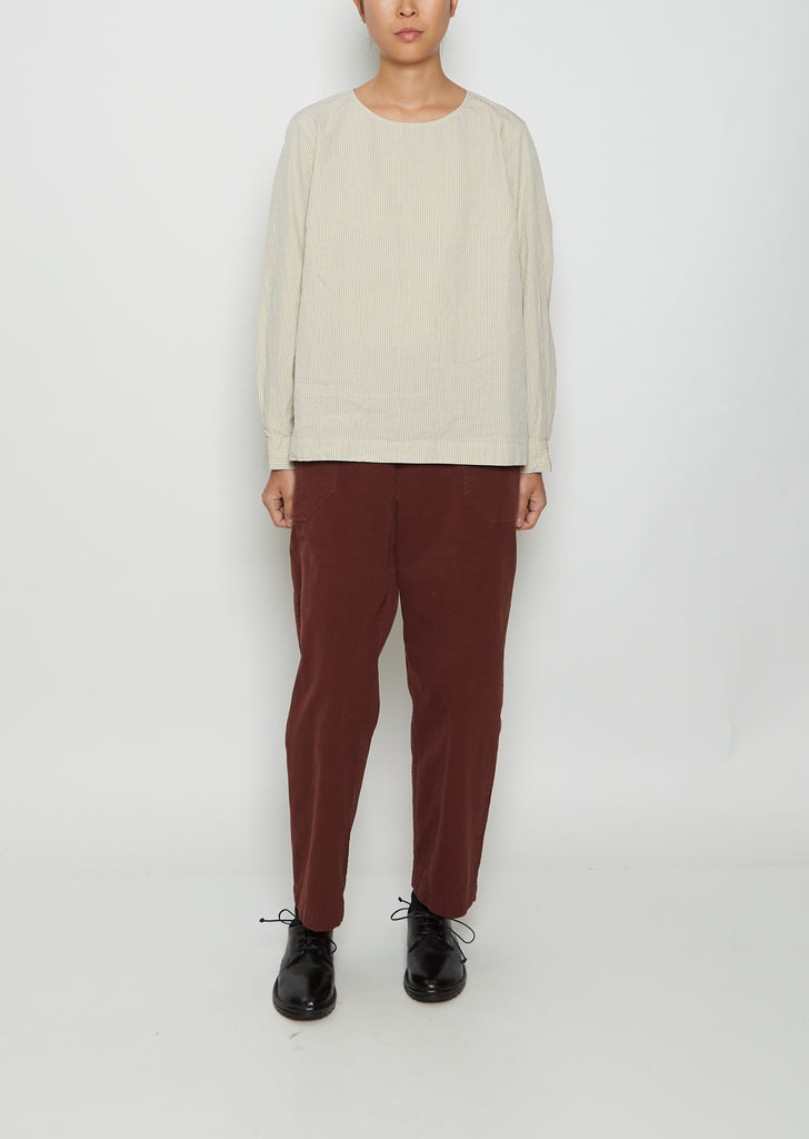 Simple Stripe Cotton Top