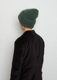 Mohair Beanie — Green