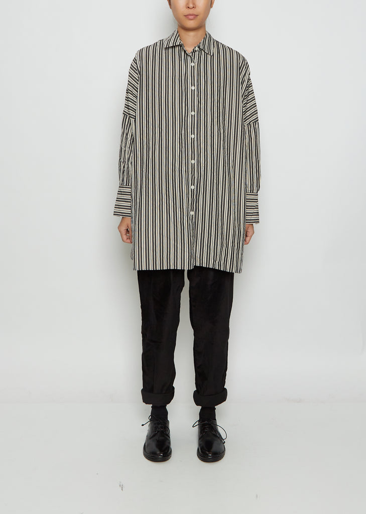 Ode Stripe Cotton Shirt