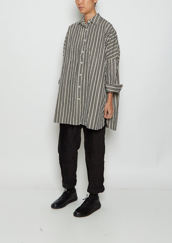 Ode Stripe Cotton Shirt