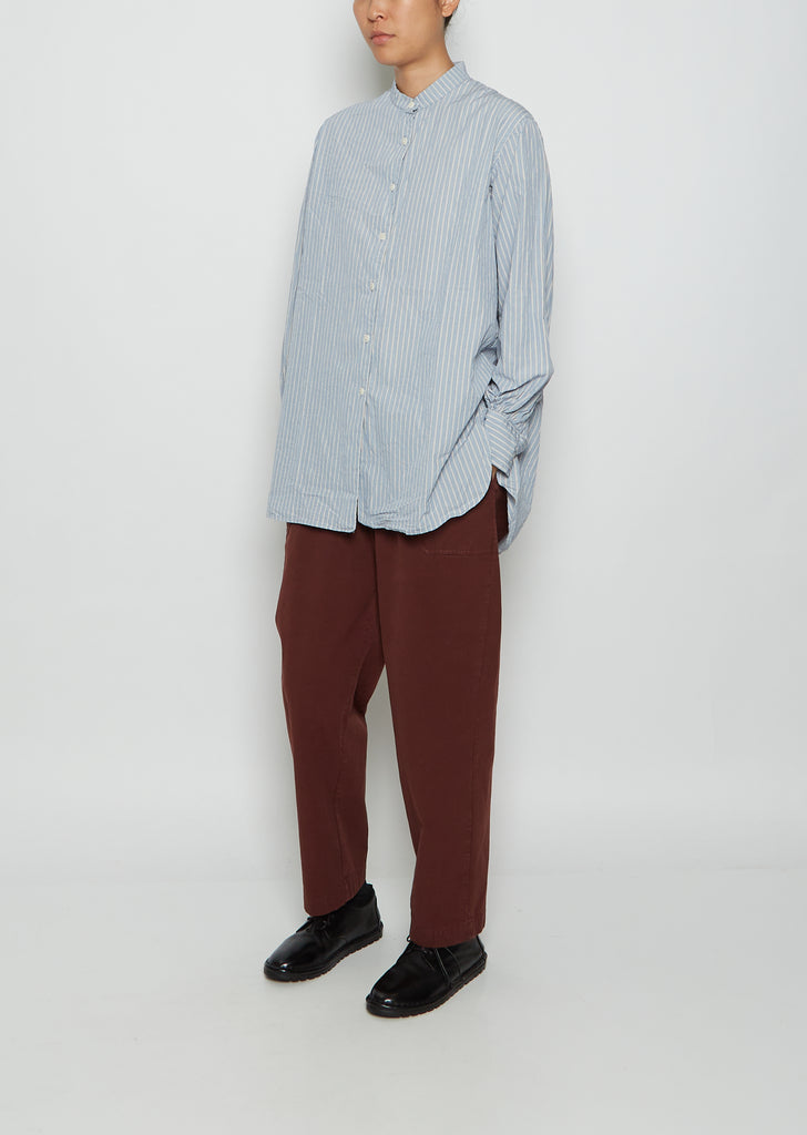 Micro Stripe Ligniere F Cotton Shirt