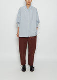 Micro Stripe Ligniere F Cotton Shirt