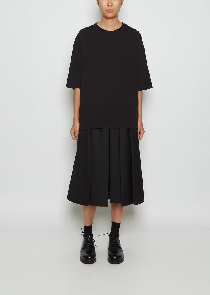 Buria Cotton Tee — Black