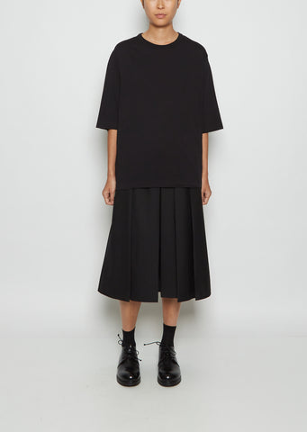 Buria Cotton Tee — Black