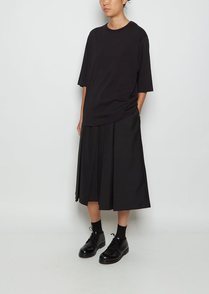 Buria Cotton Tee — Black