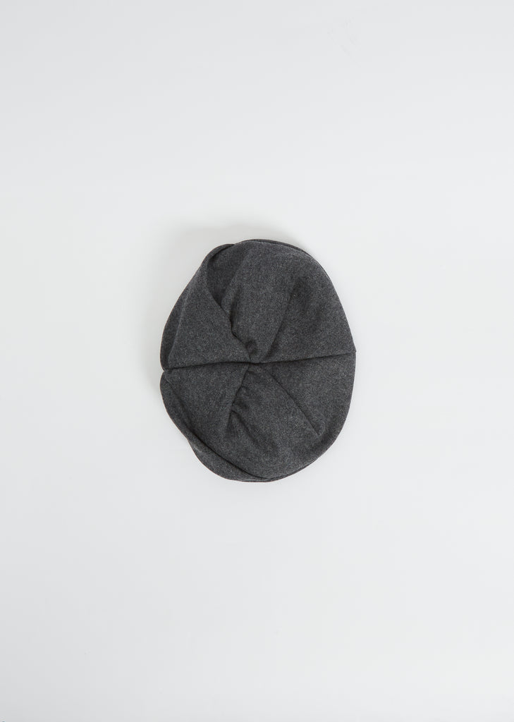 Gather Wool Beret — Grey