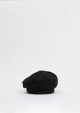 Gather Wool Beret — Black