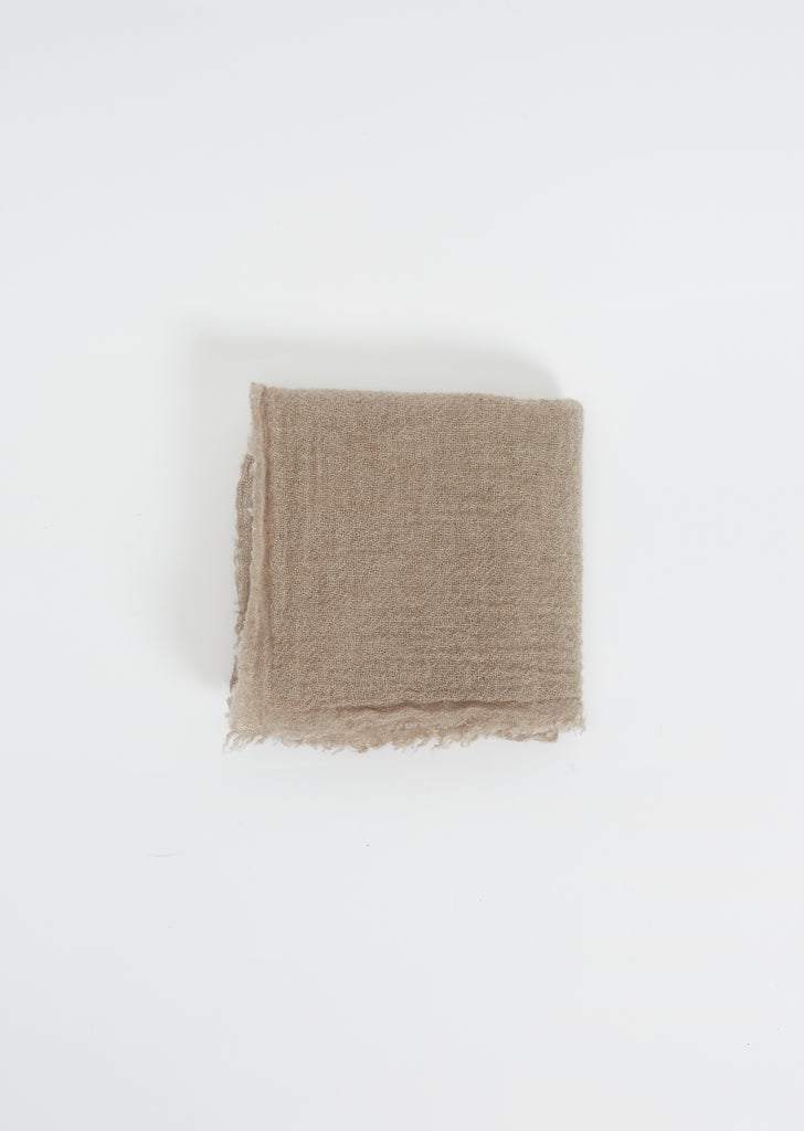 Cashmere Scarf — Ecru