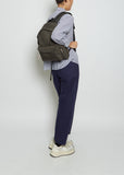 Nylon Medium Backpack — Dark Grey