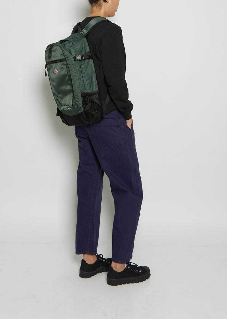 Nylon Twill Backpack — Khaki