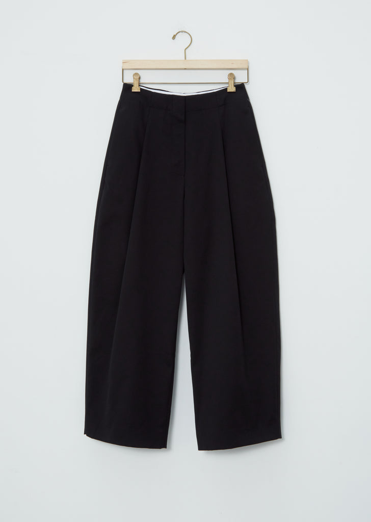 Dordoni Cotton Pants — Black