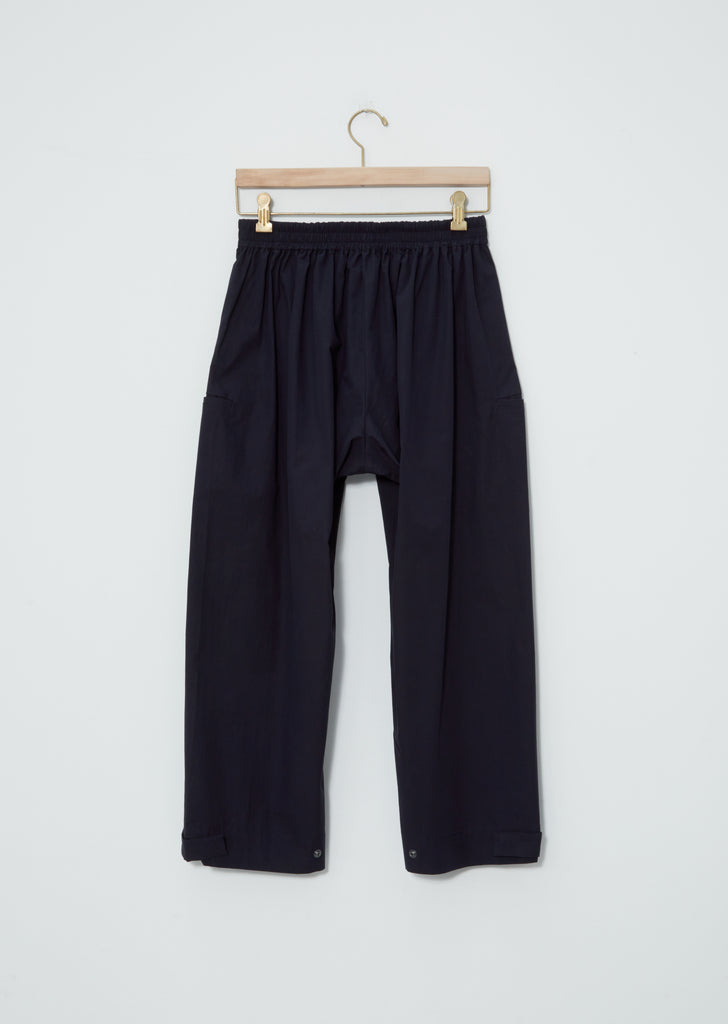 Romero Cotton Pants — Dark Navy