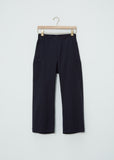 Romero Cotton Pants — Dark Navy