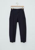 Romero Cotton Pants — Dark Navy