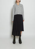 S-Stud Cashmere & Cotton Knit Cardigan