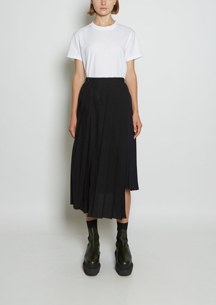 Wool Suiting Skirt