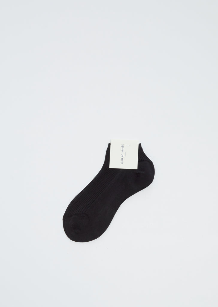 Pedula Socks — Nero