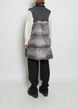 Wool Melton x Padded Coat
