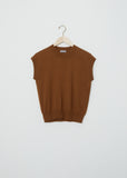 Cotton-Wool Cap Sleeve Jumper