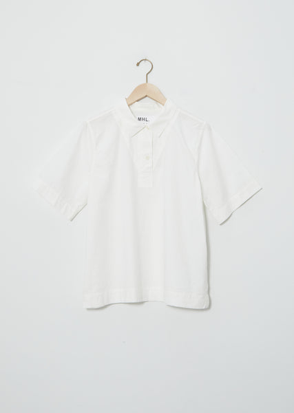 トップス MARGARET HOWELL RAMIE COTTON POLO MARGARET HOWELL｜COTTON RAMIE POPLIN | Rakuten Fashion(楽天