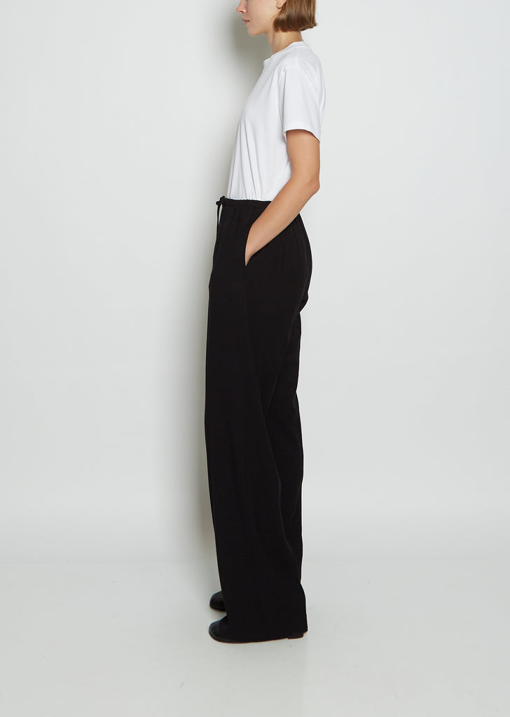 Puvis Long Viscose & Wool Trousers