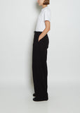 Puvis Long Viscose & Wool Trousers
