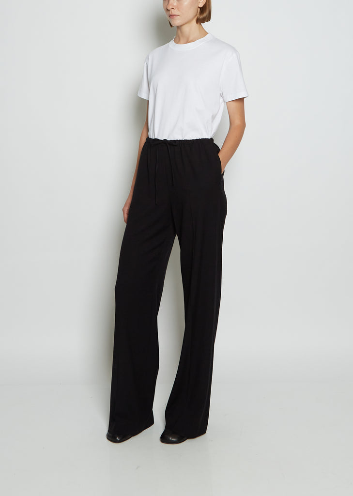 Puvis Long Viscose & Wool Trousers