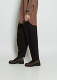 Round Toe Strap Shoes