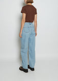 Recycled Cotton Denim — Light Blue