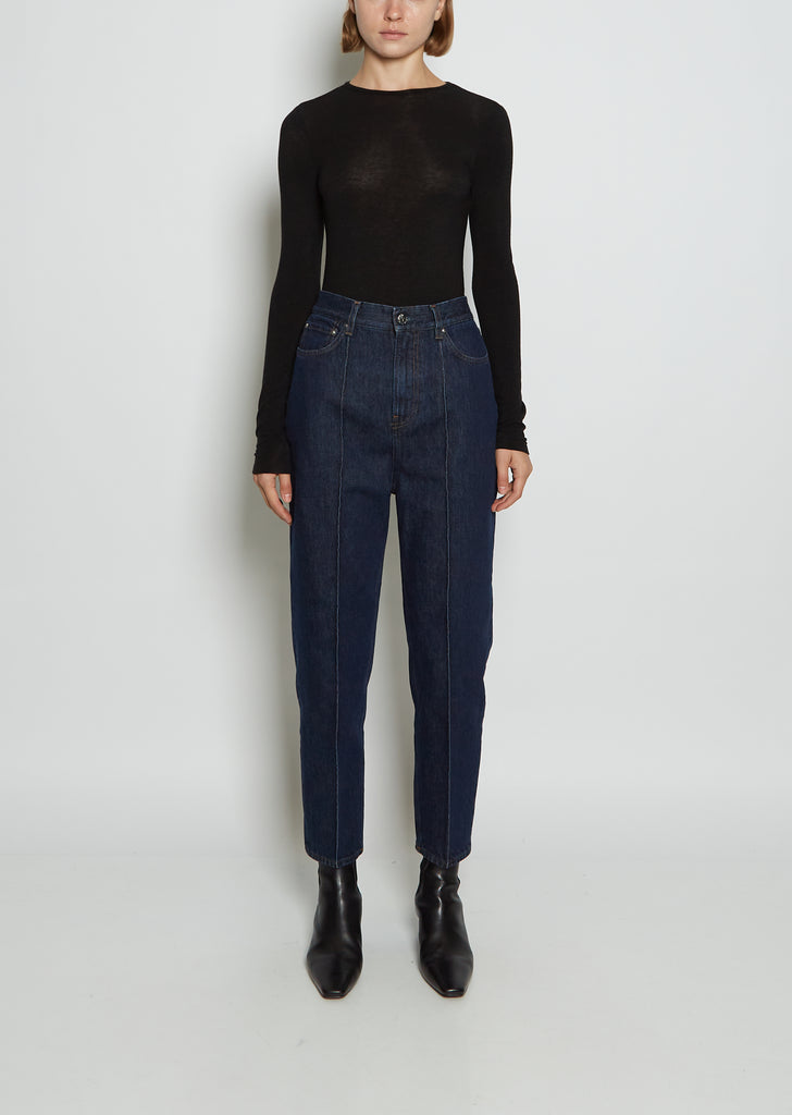 Organic Cotton Tapered Leg Denim