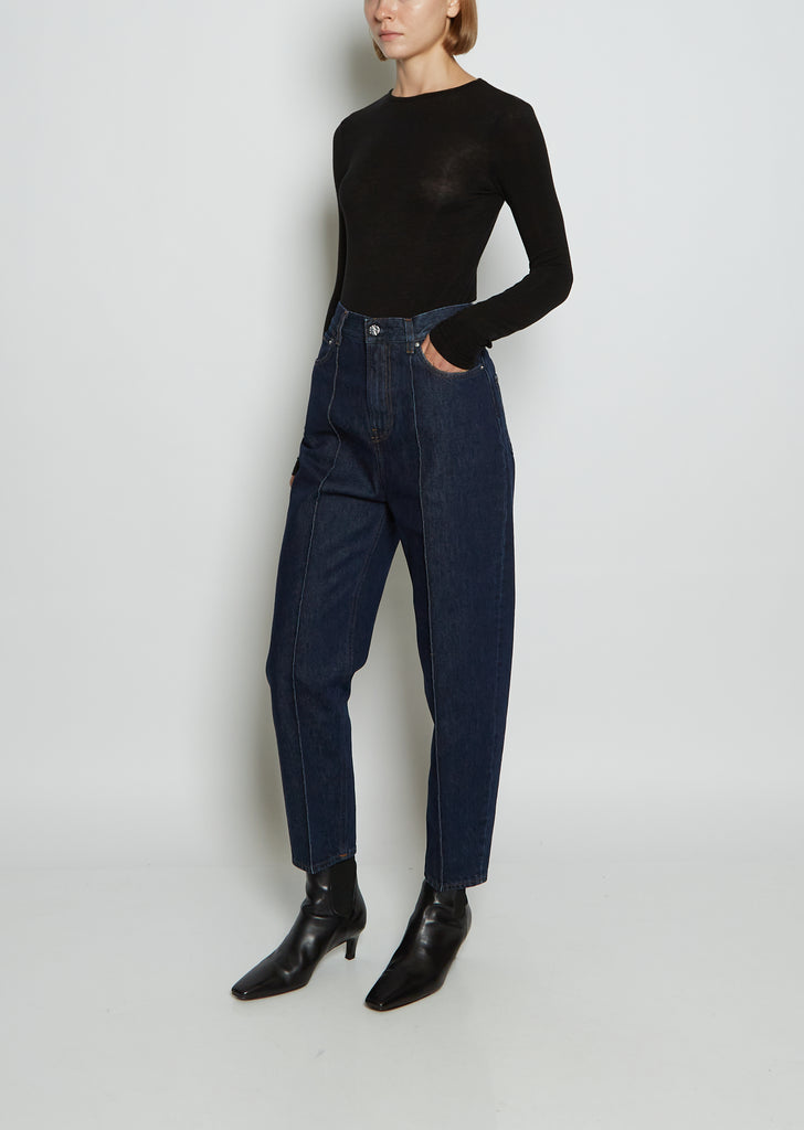 Organic Cotton Tapered Leg Denim