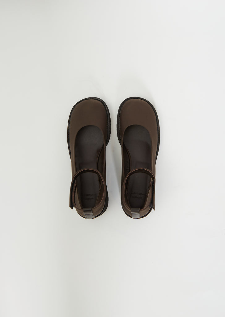 Round Toe Strap Shoes