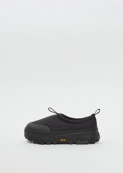 AMOMENTO Black Vibram Lace-Up Loafers AMOMENTO